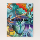 Vleugels van vuur 520 stuk puzzel legpuzzel (Verticaal)