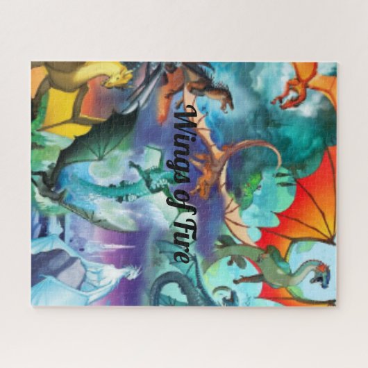 Vleugels van vuur 520 stuk puzzel legpuzzel (Horizontaal)