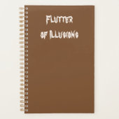 Vleugels van Waarheid – Fladderen van Illusies Planner (Voorkant)