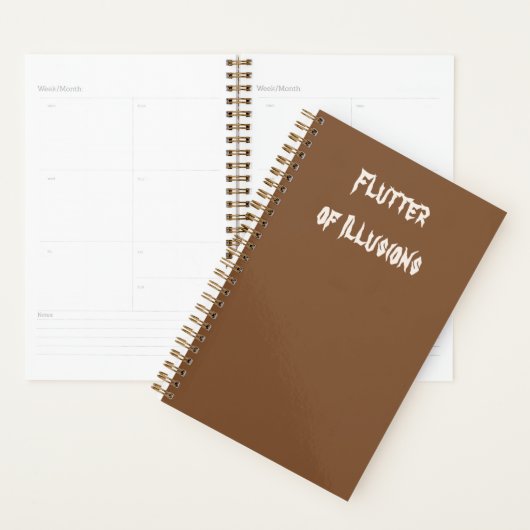 Vleugels van Waarheid – Fladderen van Illusies Planner (Display)