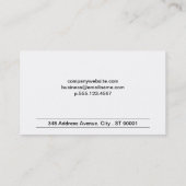 vleugels visitekaartje (Achterkant)