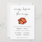 Vleugels voor het repetitie diner kaart (Voorkant)