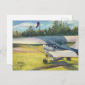 Vleugels wachten briefkaart (Voorkant / Achterkant)