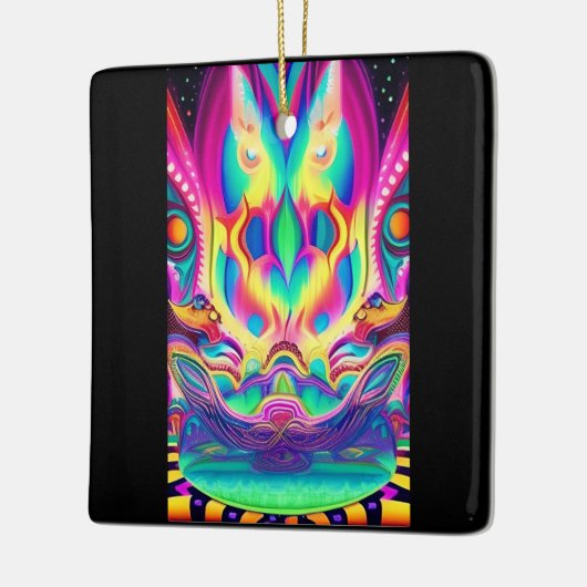 vleugeltempelversiering keramisch ornament (Links)