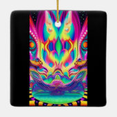 vleugeltempelversiering keramisch ornament (Achterkant)