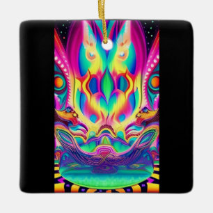 vleugeltempelversiering keramisch ornament