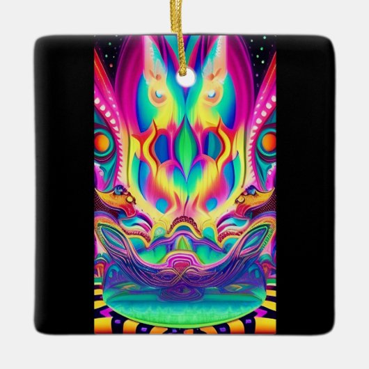 vleugeltempelversiering keramisch ornament (Voorkant)