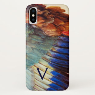 VLEUGELVEREN VAN EEN EUROPESE SCHARELSTER MONOGRAM iPhone X HOESJE