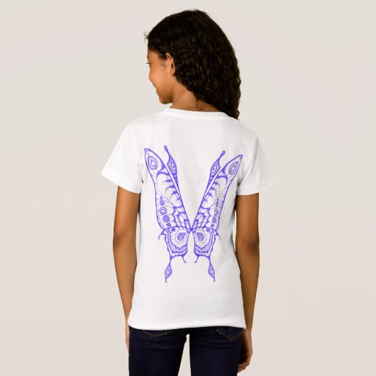 vleugelvleugels t-shirt (Achterkant volledig)