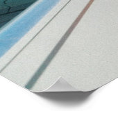 vleugelvleugelturbulente vleugel poster (Hoek)