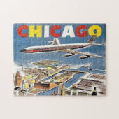  vleugelvliegtuig van Chicago Legpuzzel (Horizontaal)