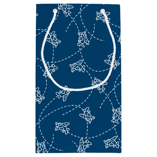 Vleugelvliegtuigen Klein Cadeauzakje (Achterkant)