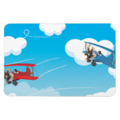 vleugelvliegtuigen magneet (Horizontaal)