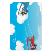 vleugelvliegtuigen magneet (Verticaal)