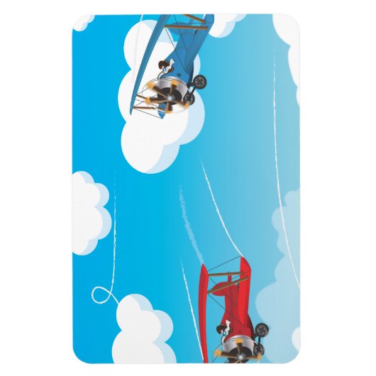 vleugelvliegtuigen magneet (Verticaal)