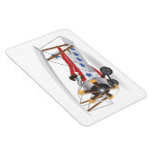 vleugelvliegtuigen magneet (Rechterzijde)