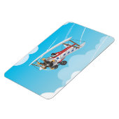 vleugelvliegtuigen magneet (Linkerzijde)