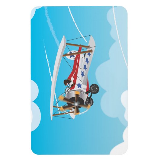 vleugelvliegtuigen magneet (Verticaal)