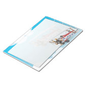 vleugelvliegtuigen notitieblok (Schuin)