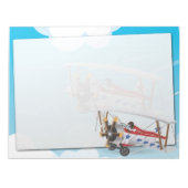 vleugelvliegtuigen notitieblok (Voorkant)