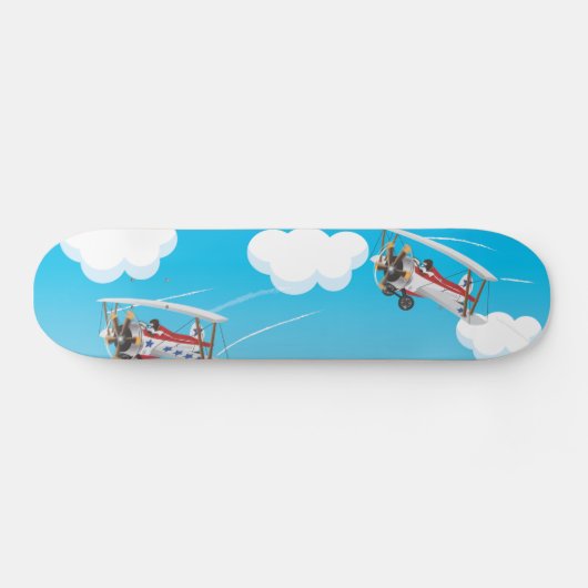 vleugelvliegtuigen skateboard (Horizontaal)