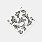 Vleugelvlinderpatroon Servet (Hoek)