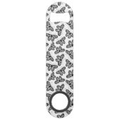 Vleugelvlinderpatroon Speed Flessenopener (Voorkant)