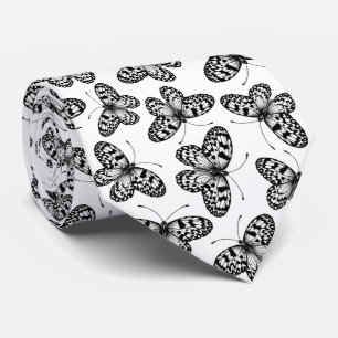 Vleugelvlinderpatroon Stropdas