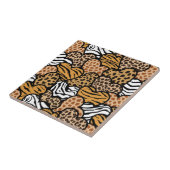 Vleugelvormige harten tegeltje (Zijkant)