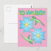 vleugje lente briefkaart (Voorkant / Achterkant)