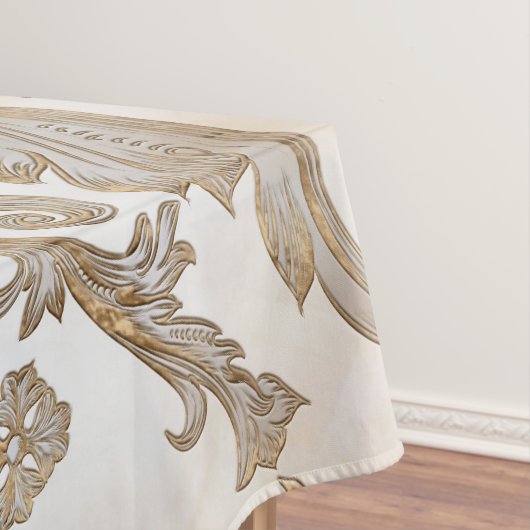 Vleur-de-lis luxe versiering - Moeder van parels Tafelkleed (Voorbeeld)