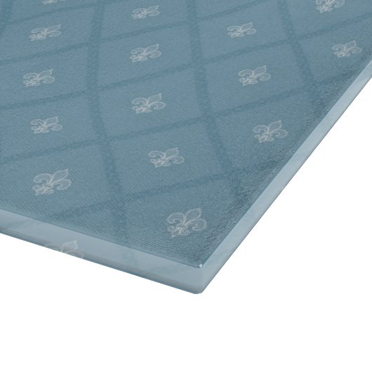 Vleur-de-lis-patroon Snijplank (Hoek)