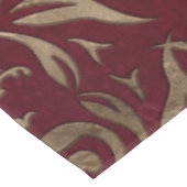 Vleur-de-lis-sierrood en goud tafelkleed (Gekanteld)