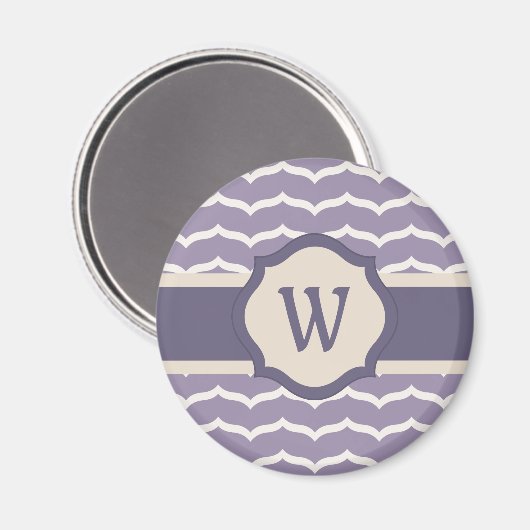 Vleurde Zigzag Magnet (Voorkant / Achterkant)