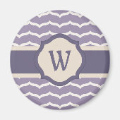Vleurde Zigzag Magnet (Voorkant)