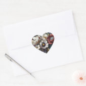Vleuren Hart Sticker (Envelop)