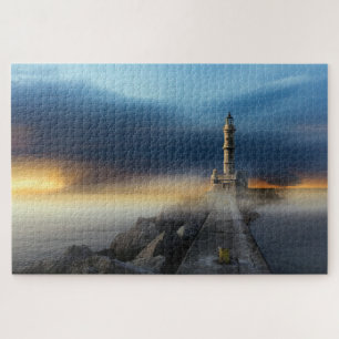 Vlichterij — storm-landschap legpuzzel