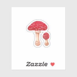 Vlieg Agaric (Amanita muscaria) Sticker
