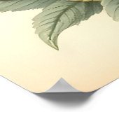  vlieg Agaric rode en witte champignons bloemenpra Poster (Hoek)