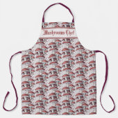  vlieg Agaric rode en witte champignons bloemenpra Schort (Voorkant)