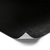 Vlieg alleen goud poster (Hoek)