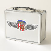 Vlieg als een baas lunchbox (Achterkant)