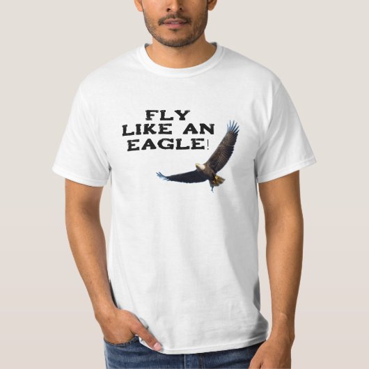 Vlieg als een Eagle T-shirt (Voorkant)