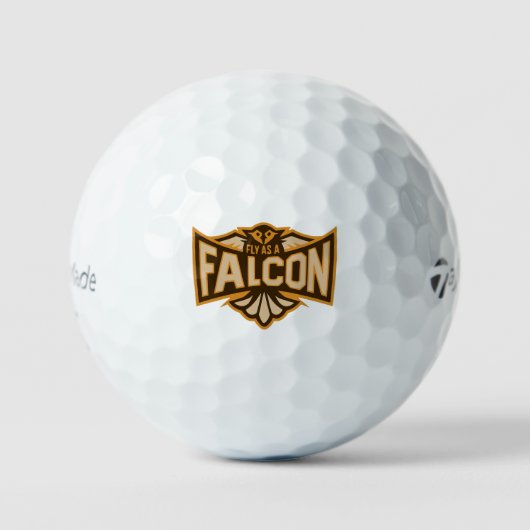 Vlieg als een valk sepia golfballen (Voorkant)