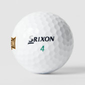 Vlieg Als Een Valk Sepia Golfballen (Logo)