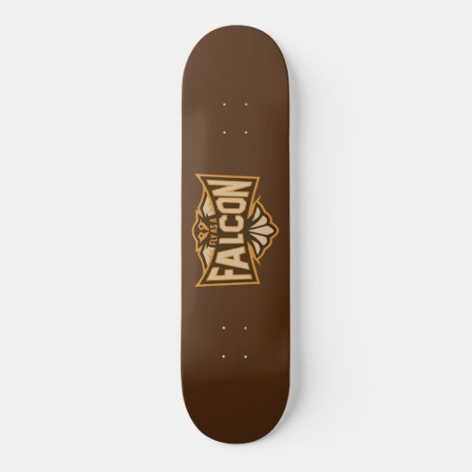 Vlieg als een valk Sepia Persoonlijk Skateboard (Voorkant)