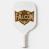 Vlieg als een valk sepia pickleball paddle (Achterkant)