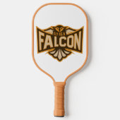 Vlieg als een valk sepia pickleball paddle (Achterkant)