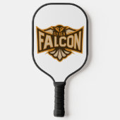 Vlieg als een valk sepia pickleball paddle (Achterkant)