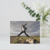 vlieg....... briefkaart (Staand voorkant)